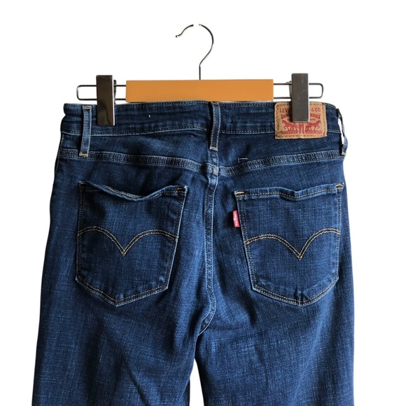 Levi’s 721 High Rise Skinny Jeans Blue Story Size 27 - Picture 6 of 12